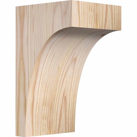 Ekena Millwork Huntington Smooth Corbel, Douglas Fir, 5 1/2"W x 6"D x 10"H COR06X06X10HUN00SDF